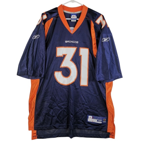 Reebok Other - Men's NFL Nike On Field Denver Broncos Jersey #31 LEE Size XL Navy Blue